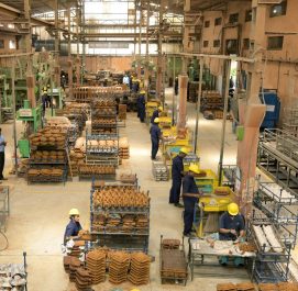 Shell moulding plant